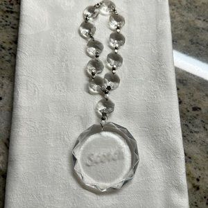 Crystal Scotch Decanter Label